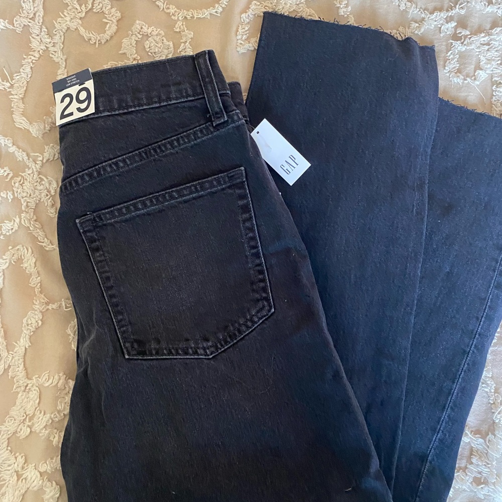 Sky High Rise Cheeky Straight Jeans with Washwell